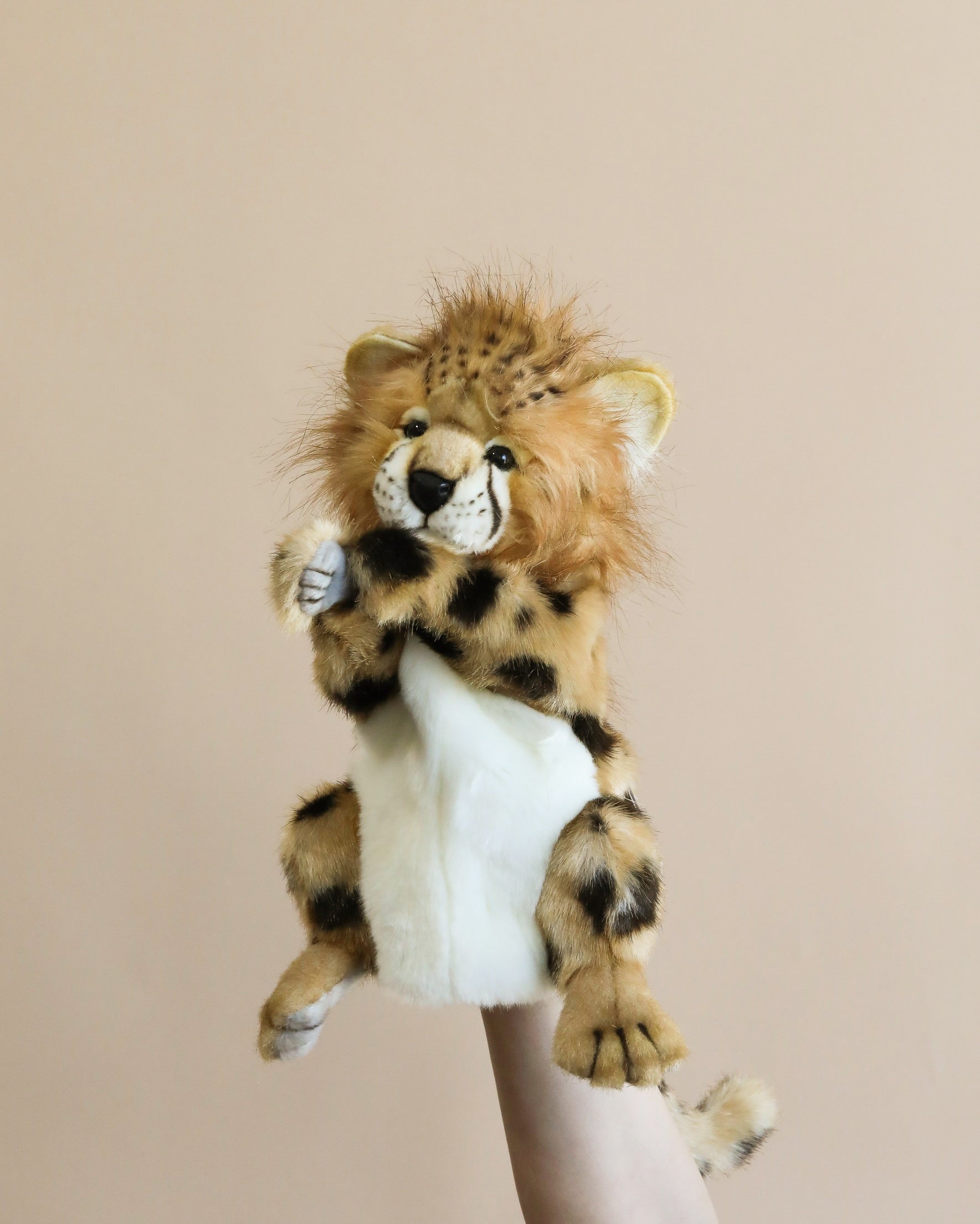 Cheetah Puppet