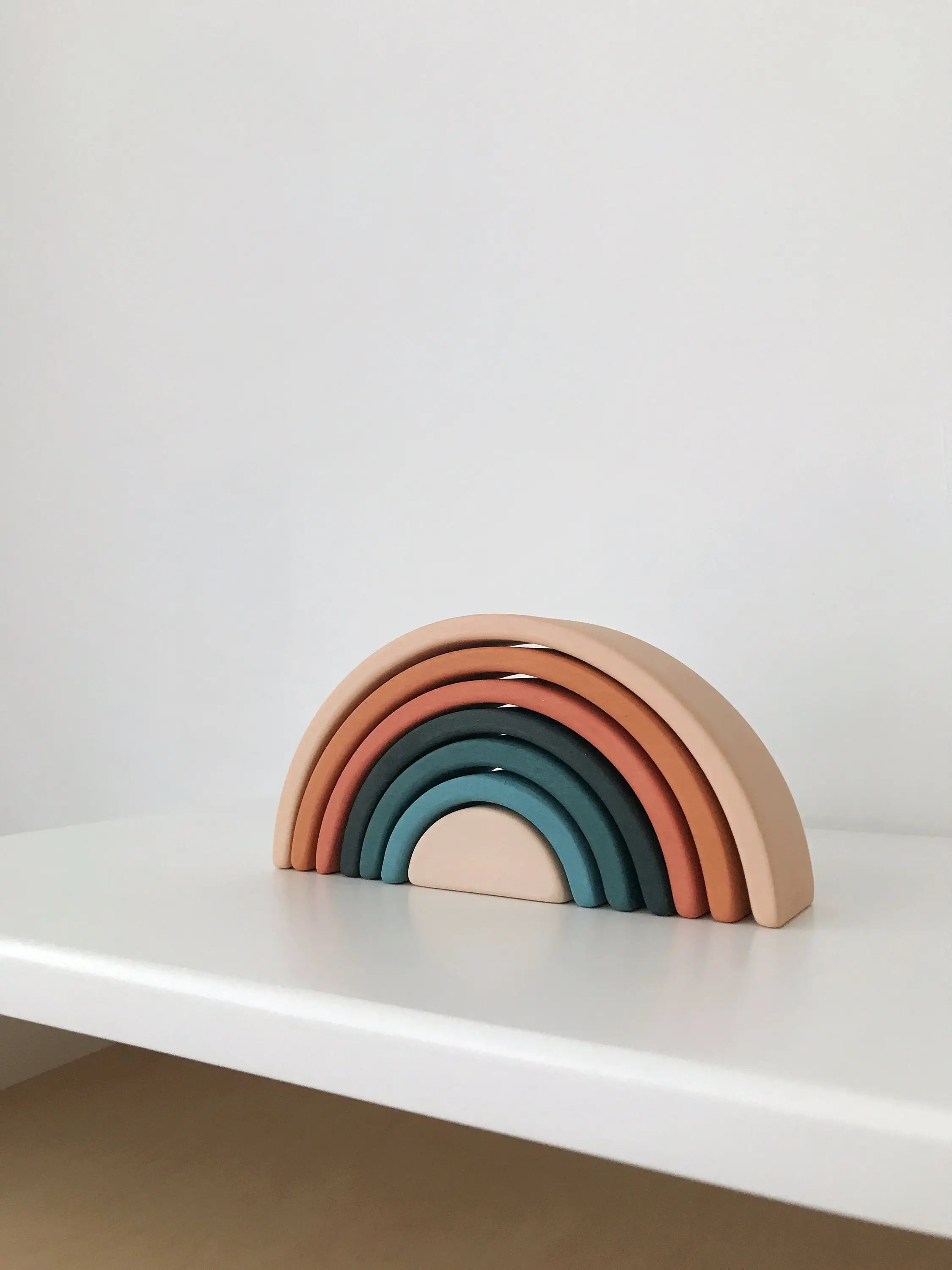 Handmade Mini Rainbow Stacker - Tropics