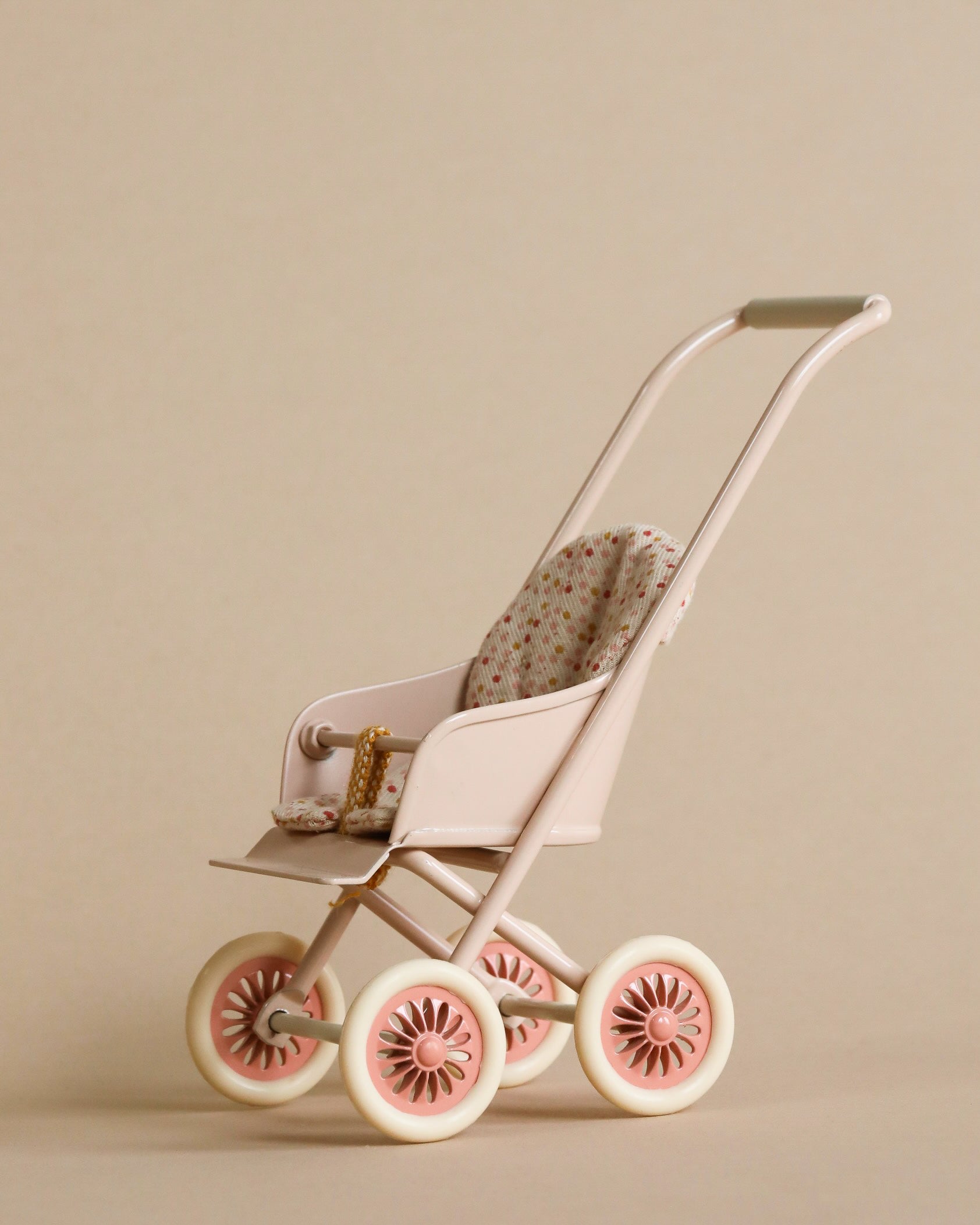 Maileg Miniature Stroller, Micro - Powder