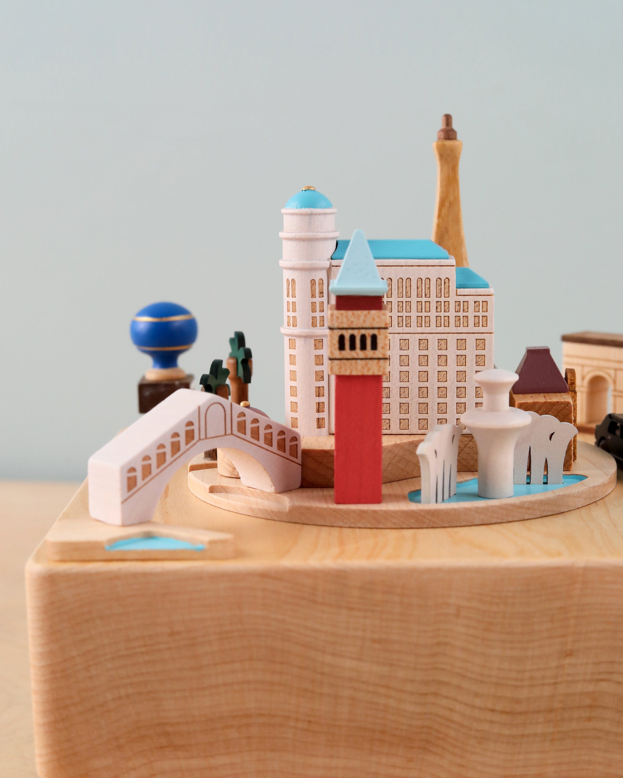 Las Vegas Wooden Music Box