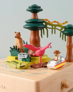 Florida Wooden Music Box