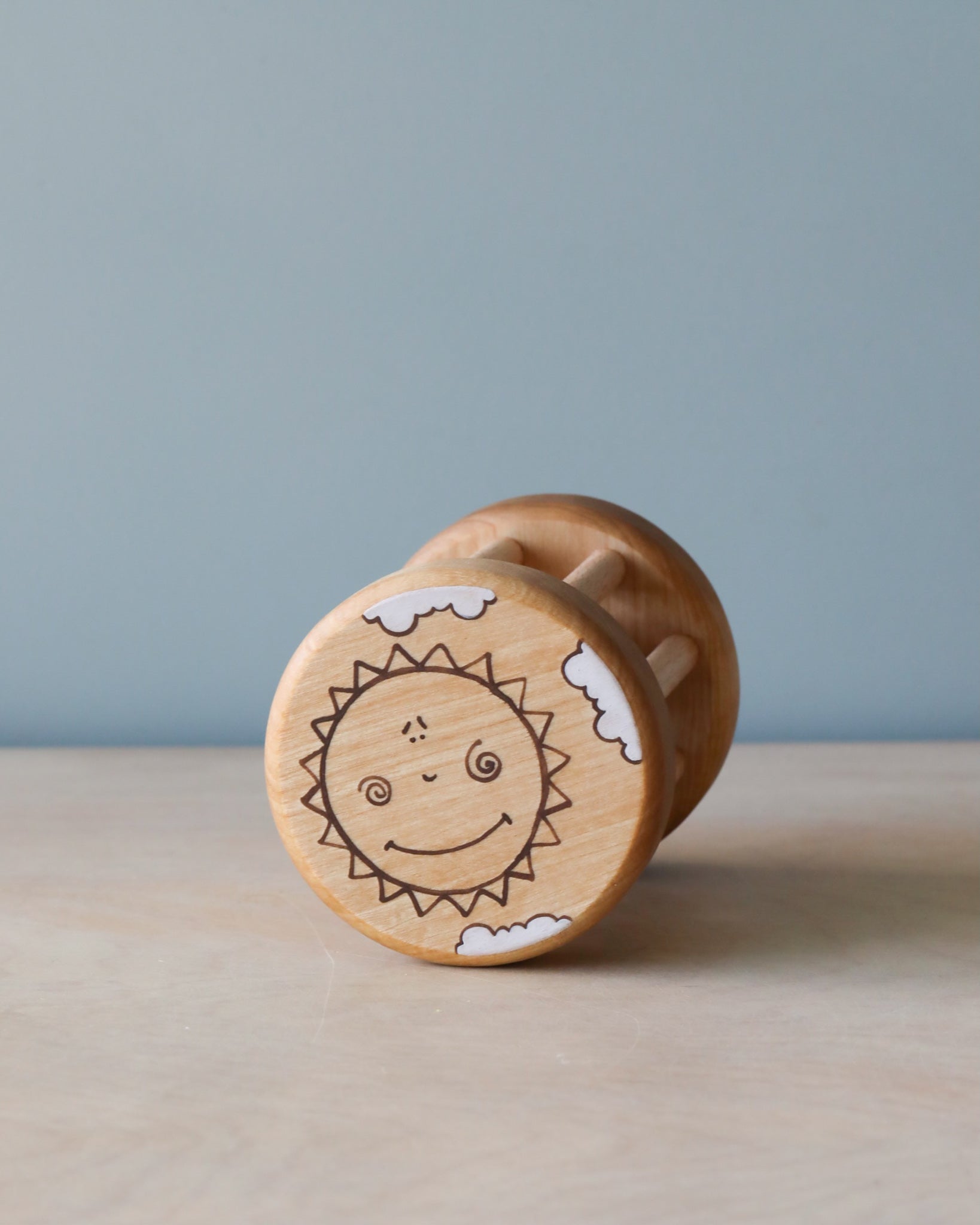 Handmade Wooden Rattle