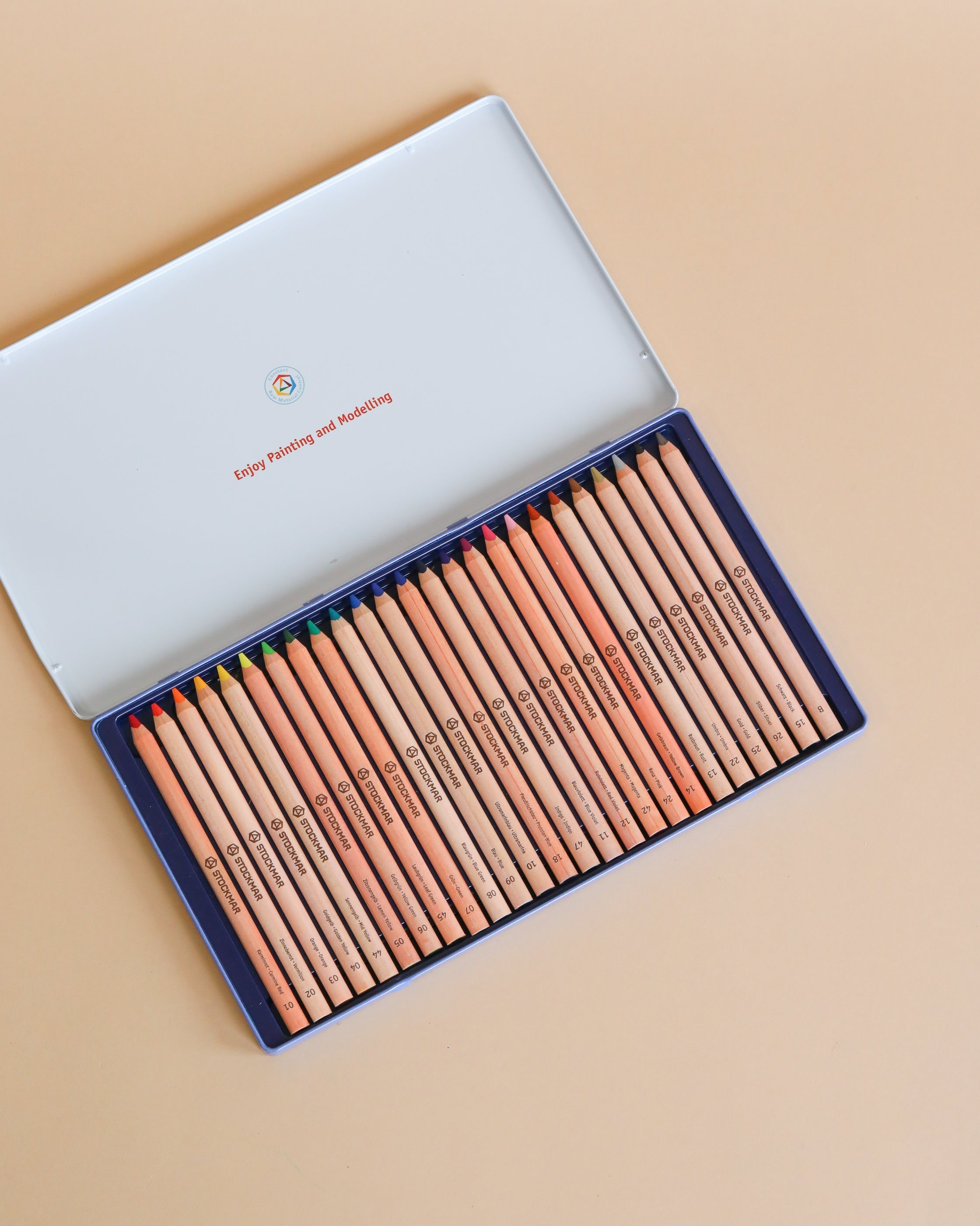 Stockmar Colored Pencils Triangular Assortment 24+1