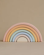 Handmade Rainbow Stacker - Pastel