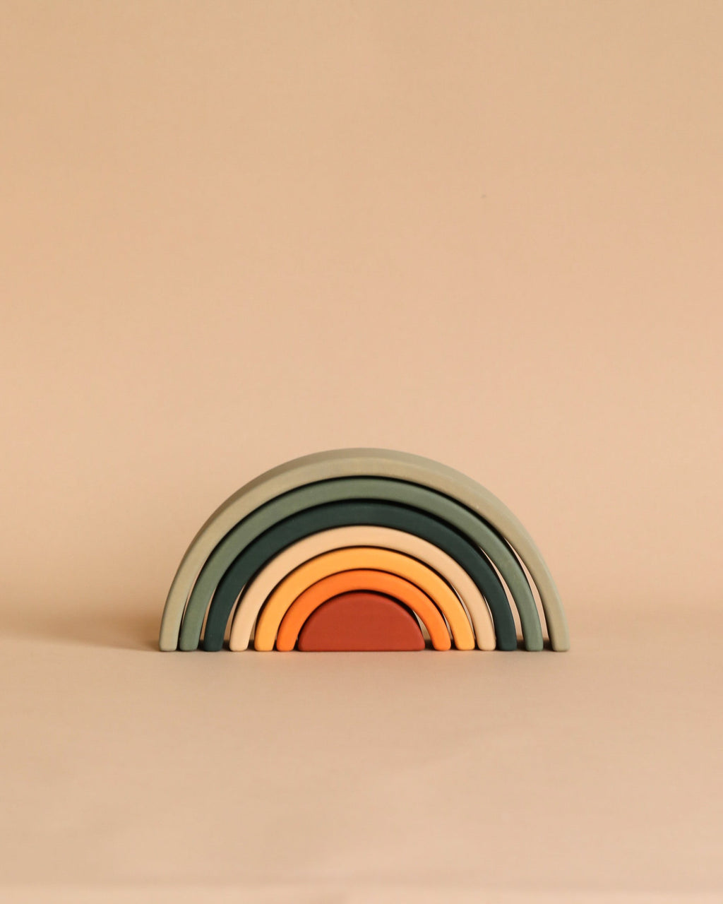 Handmade Mini Rainbow Stacker - Jungle
