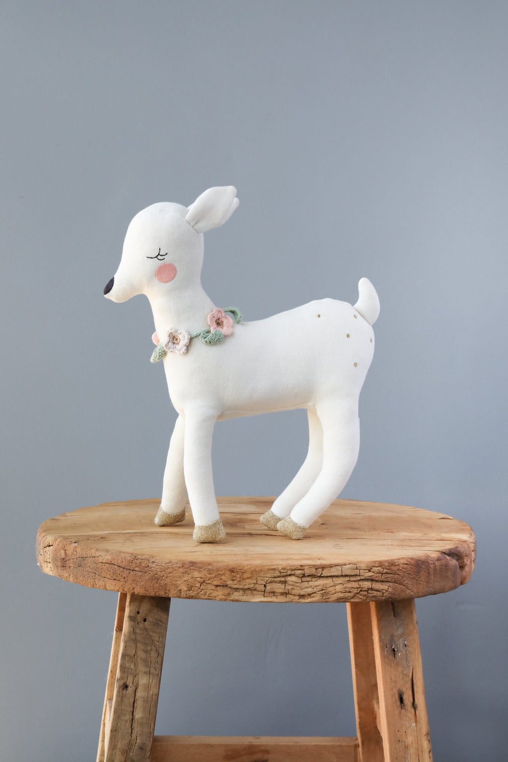 Meri Meri Blossom Baby Deer Stuffed Animal