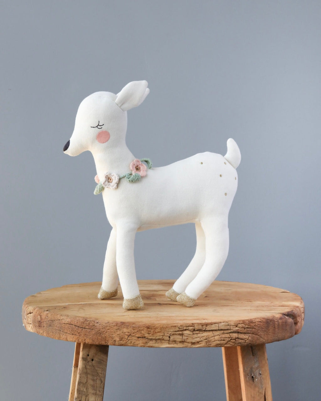 Meri Meri Blossom Baby Deer Stuffed Animal