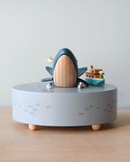 Wooden Whale Music Box