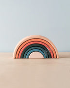 Handmade Mini Rainbow Stacker - Tropics