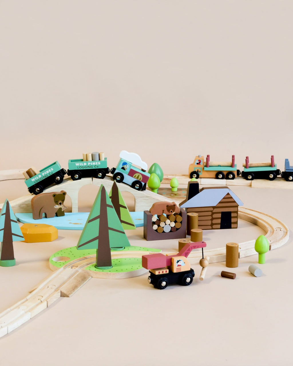 Wild Pines Train Set