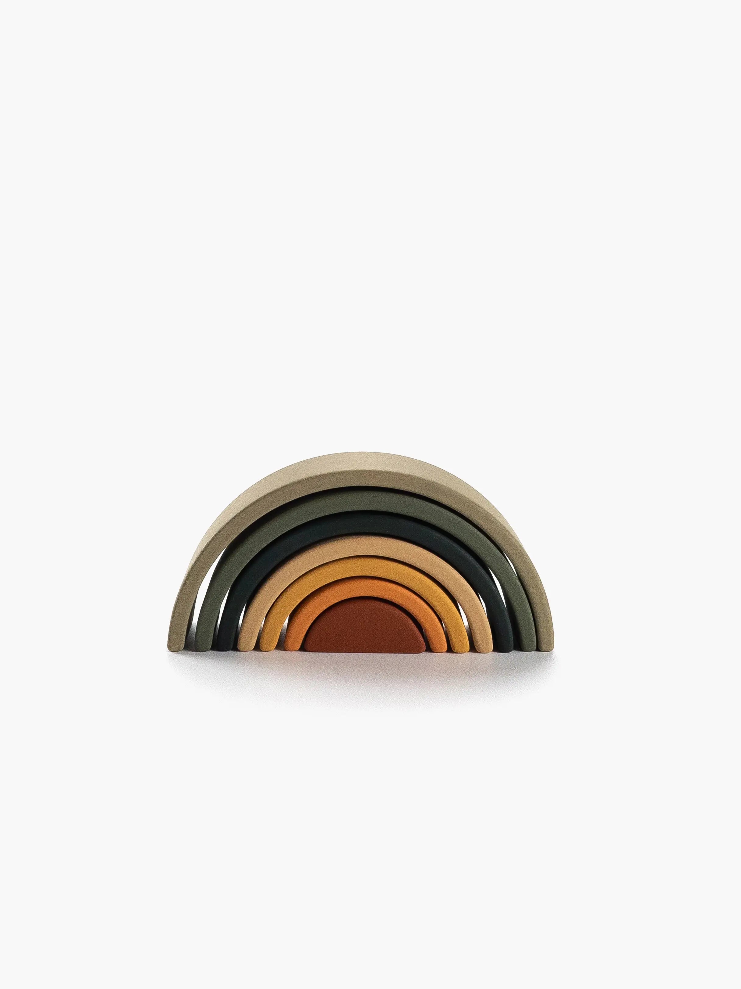 Handmade Mini Rainbow Stacker - Jungle