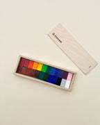 Stockmar Wax Block Crayons Wooden Box - 24 Assorted