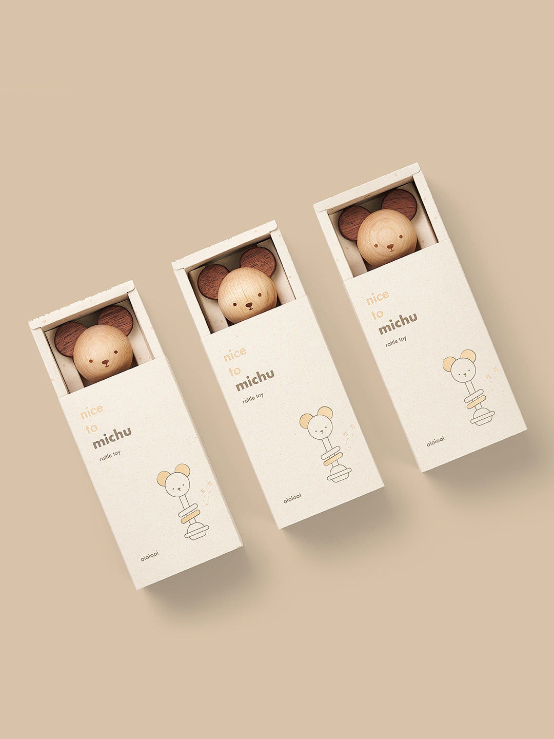 Nice to Michu Baby Rattle