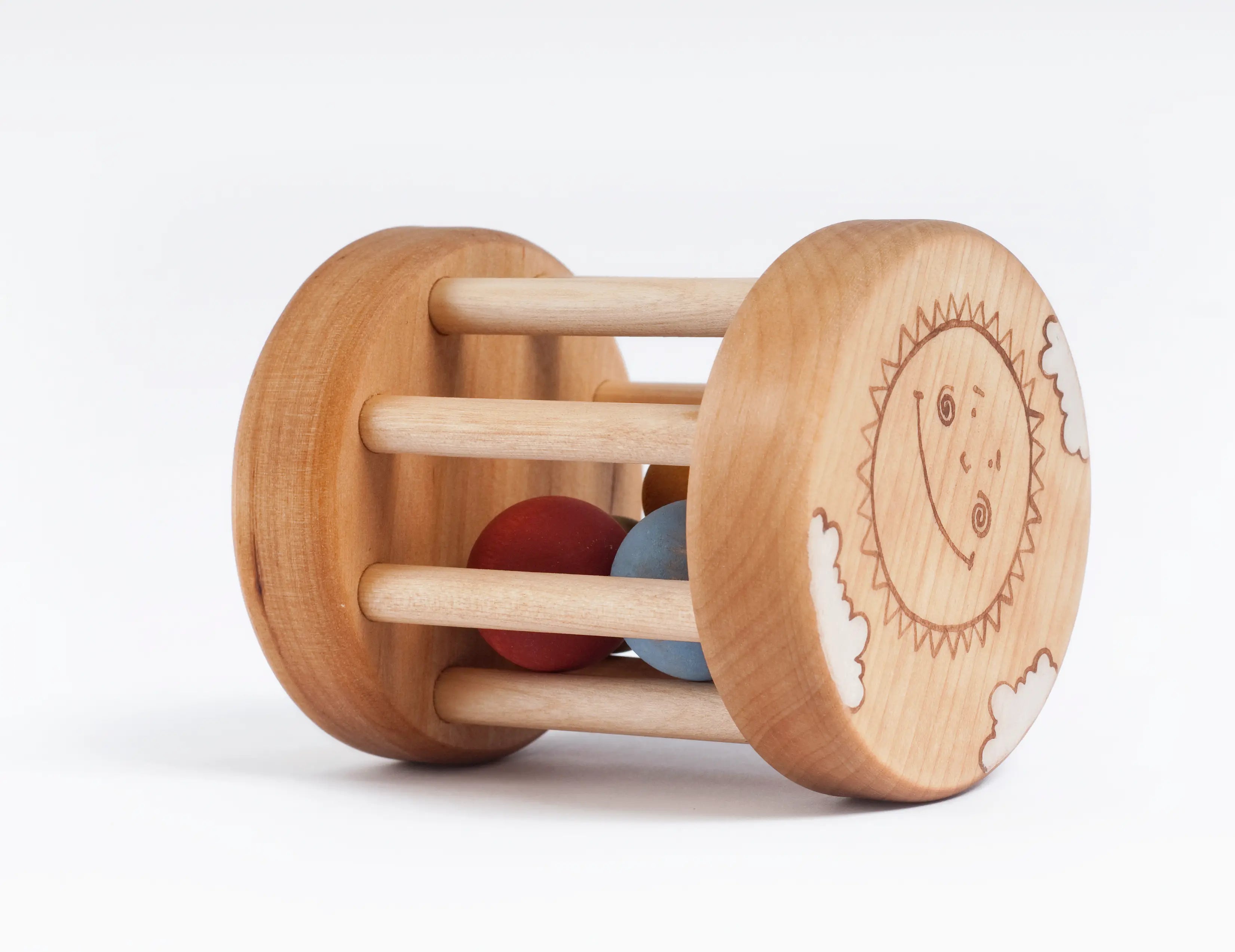 Handmade Wooden Rattle