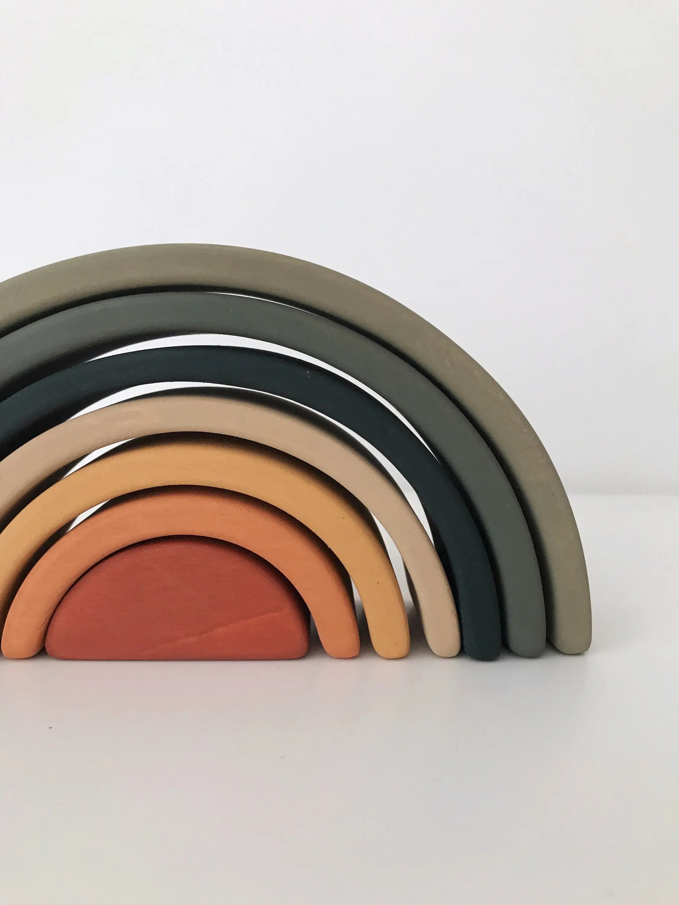 Handmade Mini Rainbow Stacker - Jungle