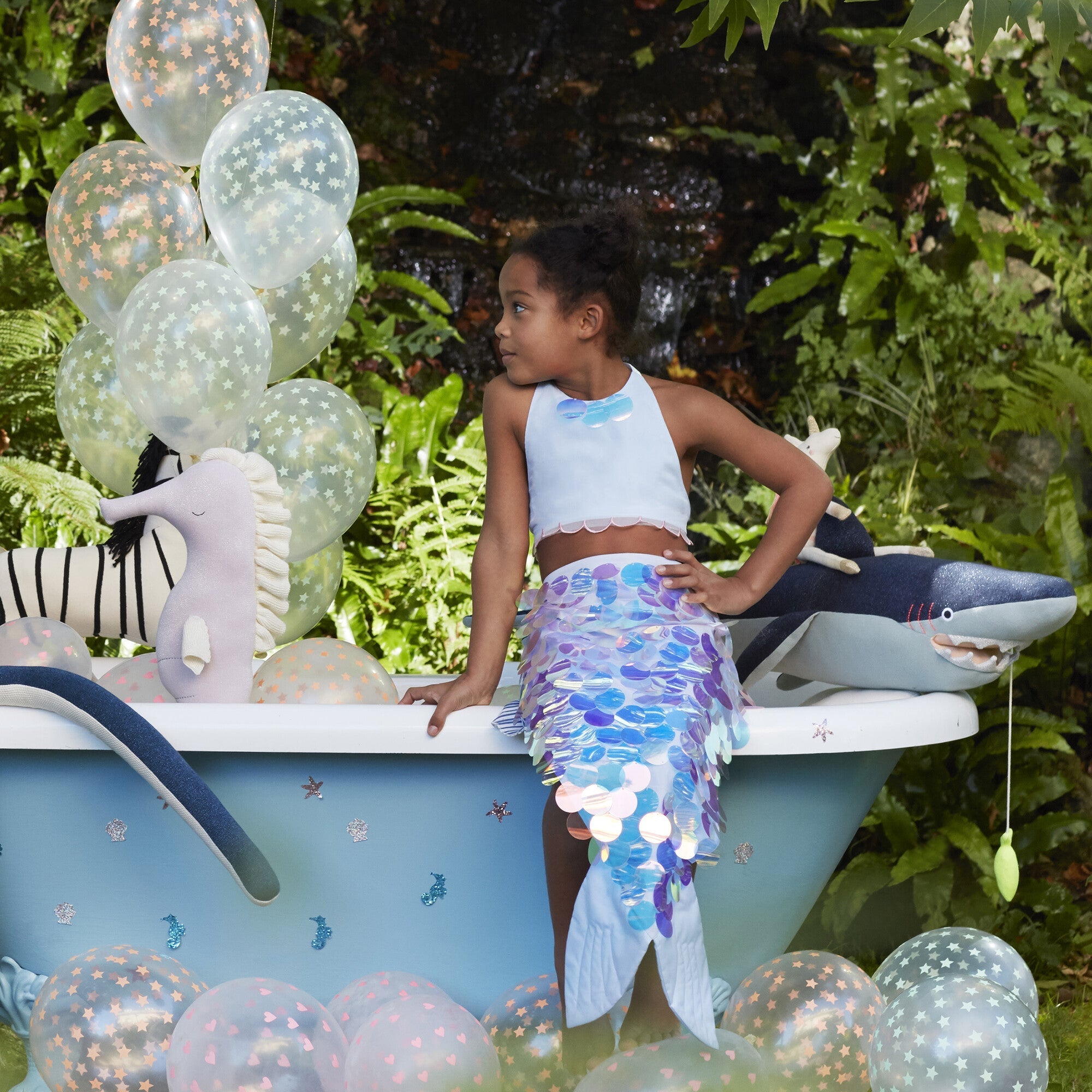 Meri Meri Mermaid Wrap Costume - Final Sale