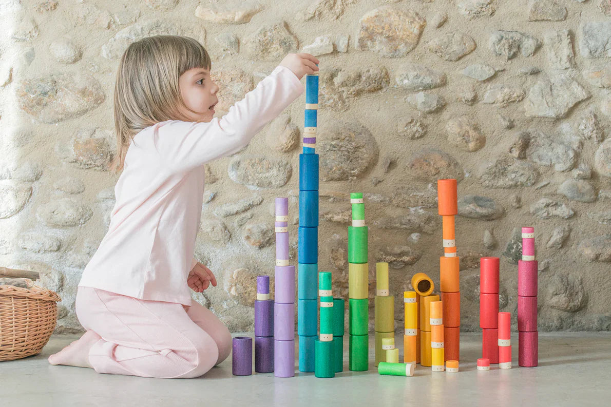 Grapat Lola Stack and Sort Play Set 72 pcs