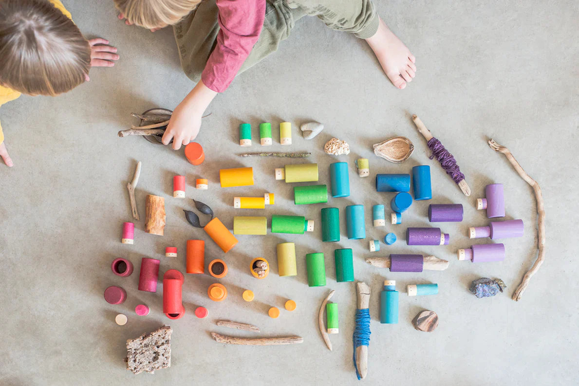 Grapat Lola Stack and Sort Play Set 72 pcs
