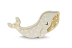 Handmade Wooden Lamp - Whale